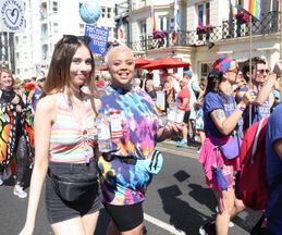 Pride parade 2022 passes Kingsley Court